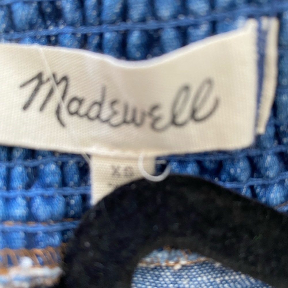 Madewell Denim Convertible Tie-Back Alberta Wash - Picture 8 of 10